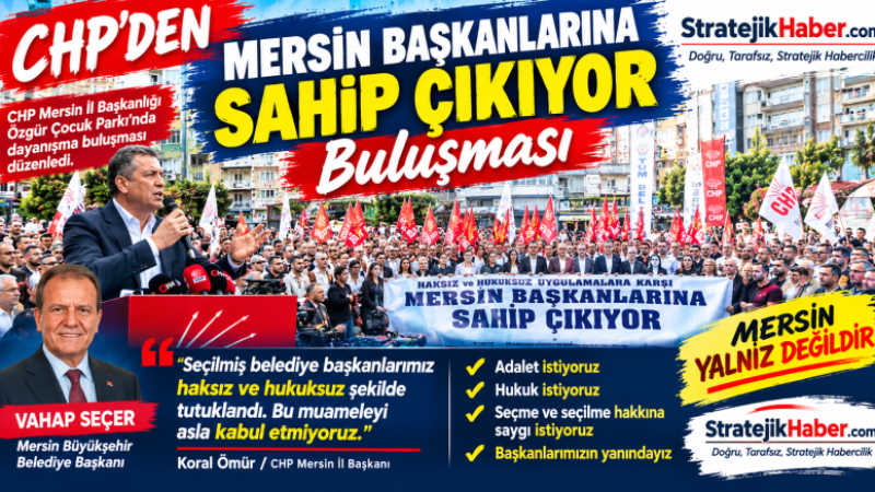 Mersin'de CHP'den 