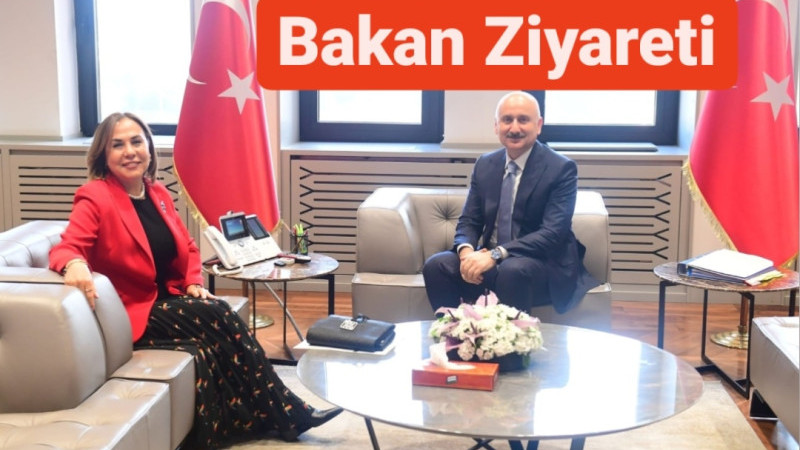 Zeynep Yılmaz, Ulaştırma&Gençlik ve Spor Bakanını Ziyaret Etti