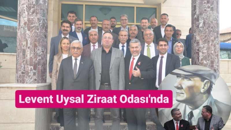 MHP Adayı Uysal, Ziraat Odası'ndan Destek İstedi