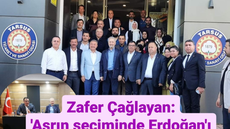 Zafer Çağlayan, TSO’da İş Adamlarıyla Buluşup, Erdoğan’a Destek İstedi