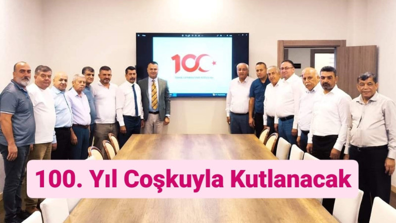 Tarsus'ta 100. Yıl Kutlama Hazırlıkları Başladı