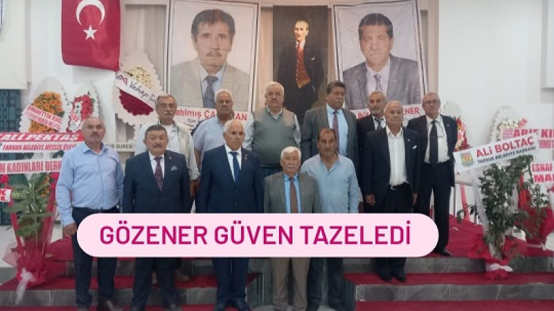 Tüm Emekliler Derneği Kongresinde Başkan Gözener Güven Tazeledi