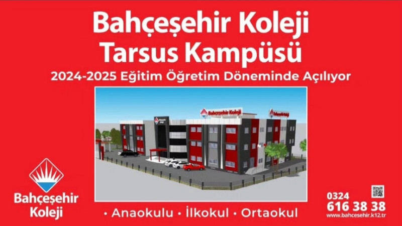 Türkiye'nin Öncü Okullarından Bahçeşehir Koleji Tarsus'ta Açıldı