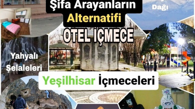 Bodrum'un Alternatifi Erciyes Yeşilhisar İçmeceleri oldu