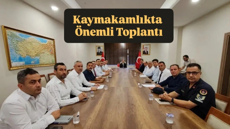 Tarsus'ta Mevsimlik Tarım İşçileriyle İlgili toplantı yapıldı