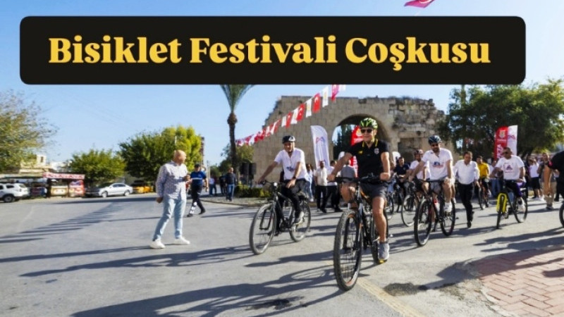 Bisiklet Tutkunları Tarsus'ta Bisiklet Festivalinde Buluştu