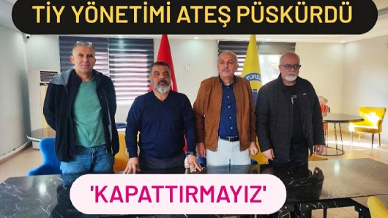 Tarsus İY Yönetimi Belediye Başkanı ve İş Dünyasına Ateş Püskürdü