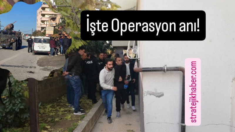 Tarsus'ta Hükümlüye Operasyon Anları