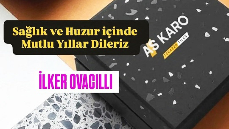 AS KARO Sahibi İlker Ovacıllı Yeni Yıl Kutlaması