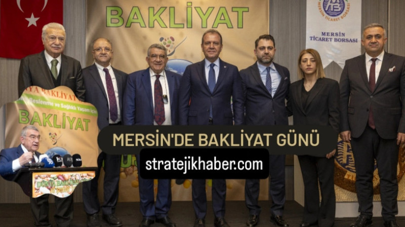 Mersin'de Dünya Bakliyat Günü Kutlandı 