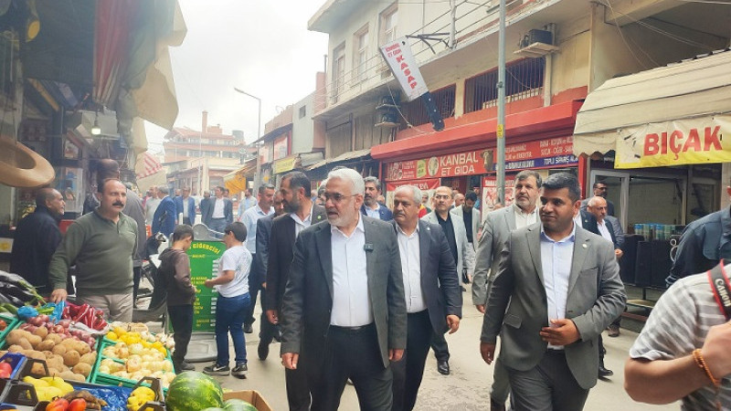 HÜDA PAR Genel Başkanı Zekeriya Yapıcıoğlu Tarsus’ta