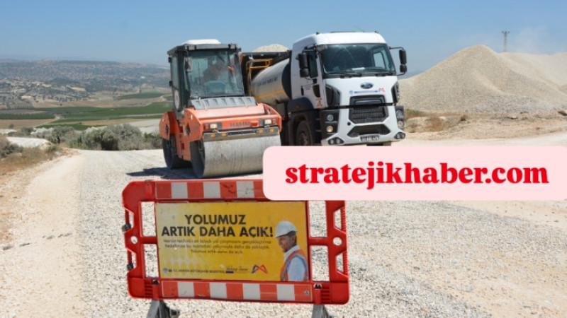 Mersin Büyükşehir Belediyesi'nden Asfalt Hamlesi 
