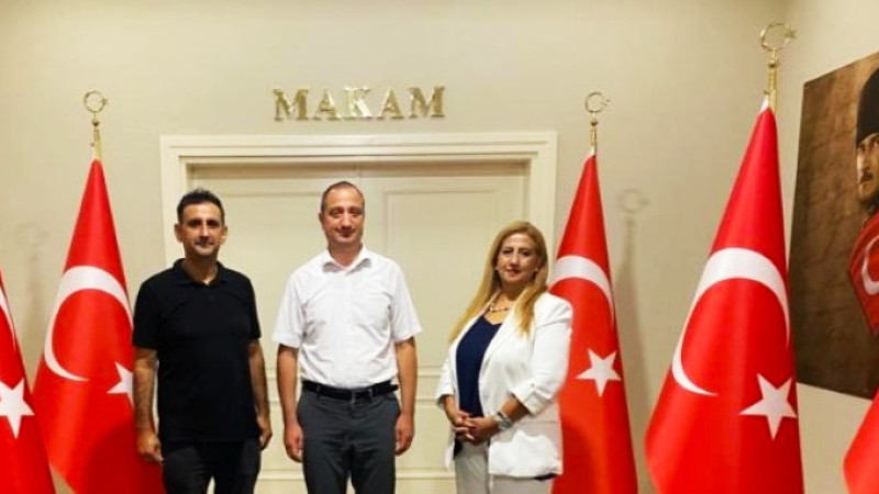 Tarım, Ekonomi ve Bölgesel Kalkınma Gündemiyle Saydanoğlu'dan Kaymakam Akyüz'e Ziyaret