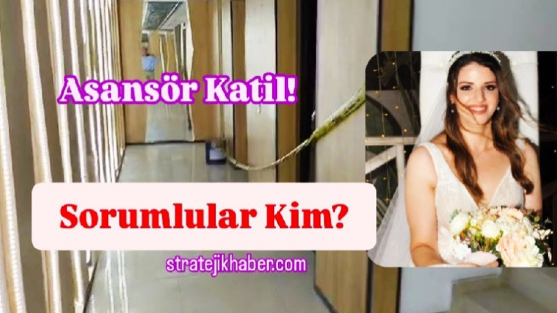 Tarsus'ta Asansör Faciası, Halat Koptu Genç Kadın Vefat Etti
