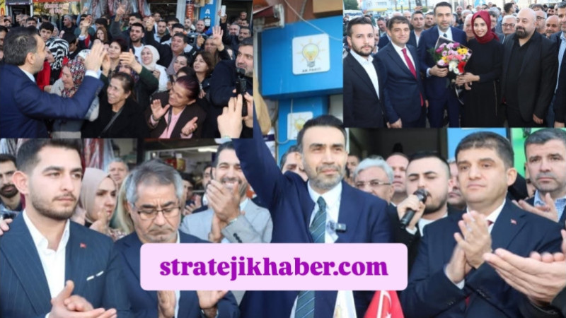 AK Parti Tarsus İlçe Teşkilatında yeni Başkan Fevzi İnan bayrağı teslim aldı