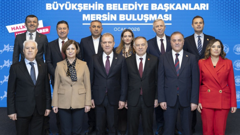 Büyükşehir Belediye Başkanları Mersin'de Toplandı