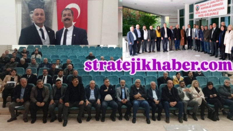 Tarsus Muhtarlar Derneği'nin Yeni Başkanı Emrah Kara 