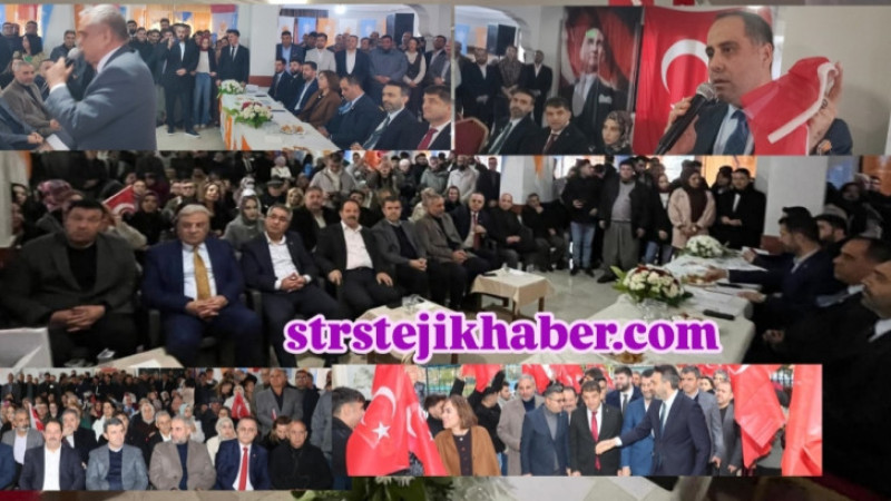 AK Parti Tarsus Danışma Meclisi Toplantısında Deva Partisi Başkanı ve Yönetimi AK Partiye Katıldı