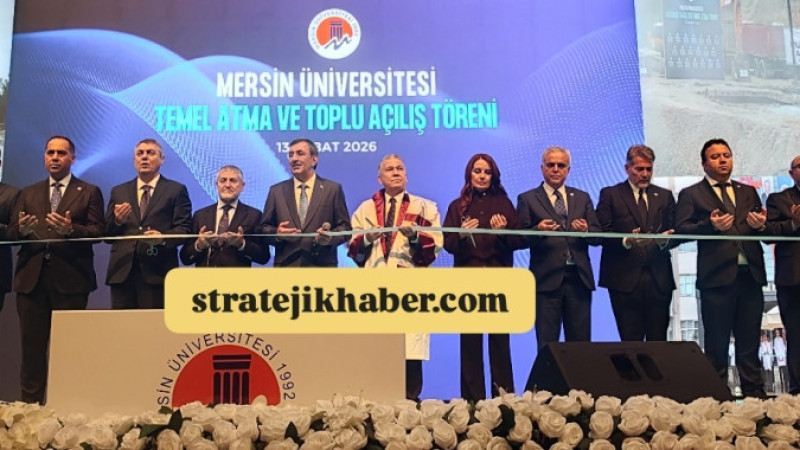Cevdet Yılmaz, 'Mersin Üniversitesi Bölgesel Kalkınmanın Öncülerinden'
