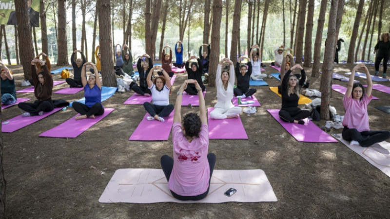 Büyükşehir'le Kadınlar Doğada Sağlık ve Sanat Dolu Buluşma GerçekleştirdI
