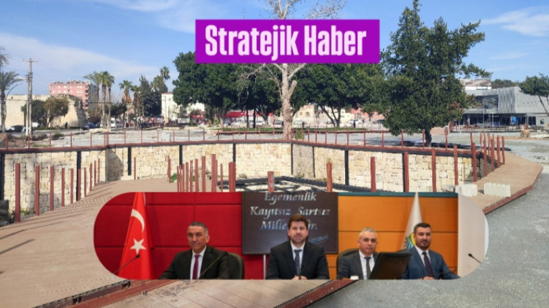 Tarsus Kleopatra Kent Meydanı Bayramda Açılacak 