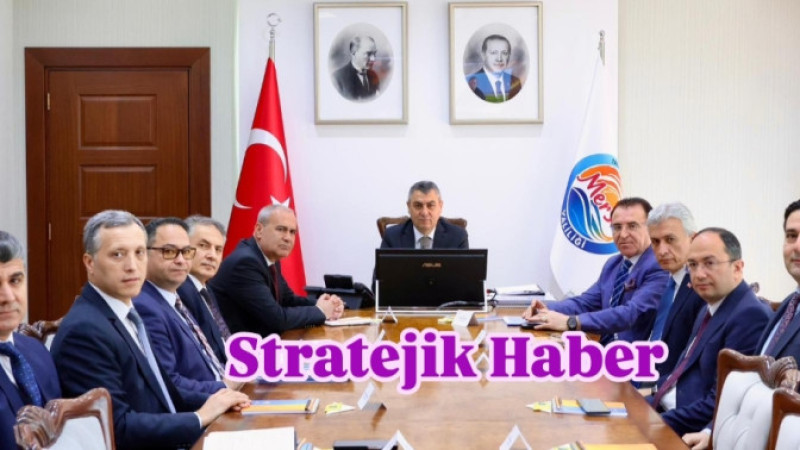 Mersin'de Vali Toros başkanlığında ve değerlendirme Toplantısı 