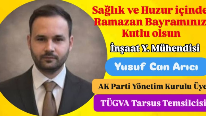 Yusuf Can Arıcı, Ramazan Bayramı Kutlaması