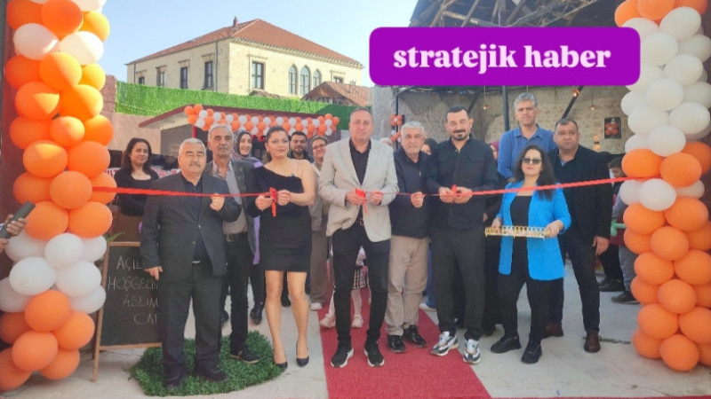 Tarsus Aslımm Kafe Kalabalık bir Katılımla Açıldı 