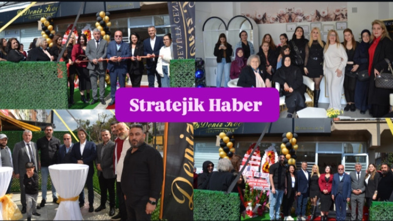  Tarsus’ta Güzellik Sektörüne Yeni Soluk: Deniz Koç Beauty Center Görkemli Törenle Açıldı