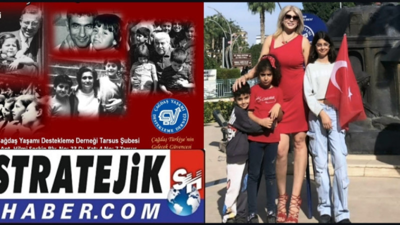 ÇYDD Tarsus Şube Başkanı Ferda Aras, 23 Nisan Mesajı yayınladı 