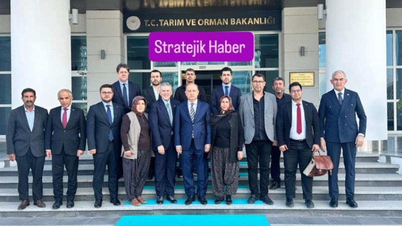 Milletvekili Uysal Mersin'in Tarım, Üretim ve 2B Sorunlarını Ankara’da Masaya Yatırtttı