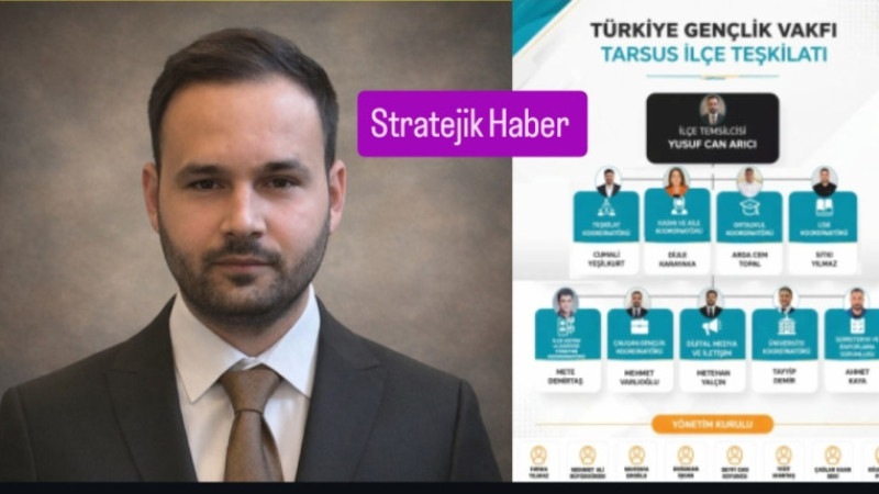 Başkan Arıcı, TÜGVA Tarsus Yönetim ve Yürütme Kurulunu Açıkladı