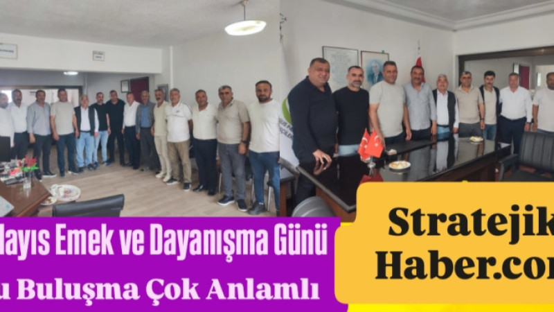 Tarsus Ziraat Odası Heyeti Tarım İşçileri Derneği'ni ziyaret etti 