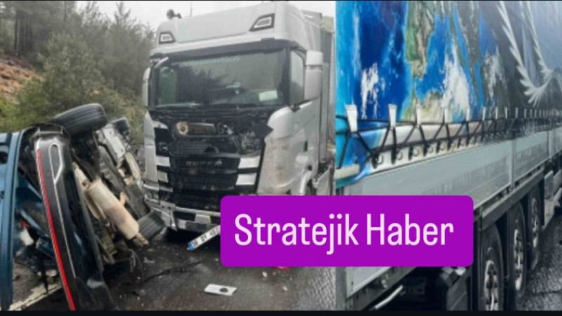 Tarsus Pozantı yolundaki kazada bir kişi öldü 5 kişi yaralandı