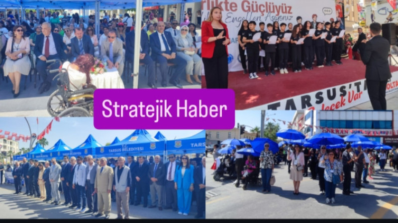 Engelliler Haftası Tarsus'ta Çeşitli Etkinliklerle Başladı