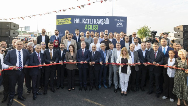 MERSİN BÜYÜKŞEHİR’DEN ULAŞIMA DEV YATIRIM: HAL KATLI KAVŞAĞI AÇILDI