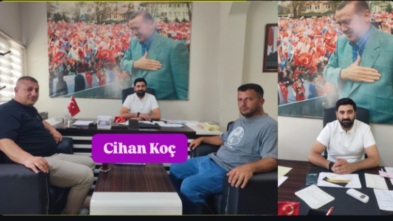 AK Parti'nin Genç Yüzü Cihan Koç’tan Tarsus İçin Yoğun Mesai