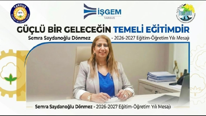 Semra Dönmez Saydanoğlu'dan Yeni Eğitim-Öğretim Yılı Kutlaması 
