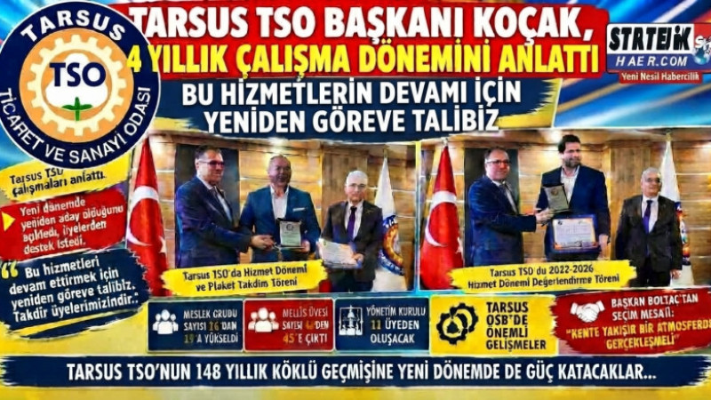 Başkan Ruhi Koçak, 4 Yıllık Dönemini Anlatıp Yeniden Destek İstedi 